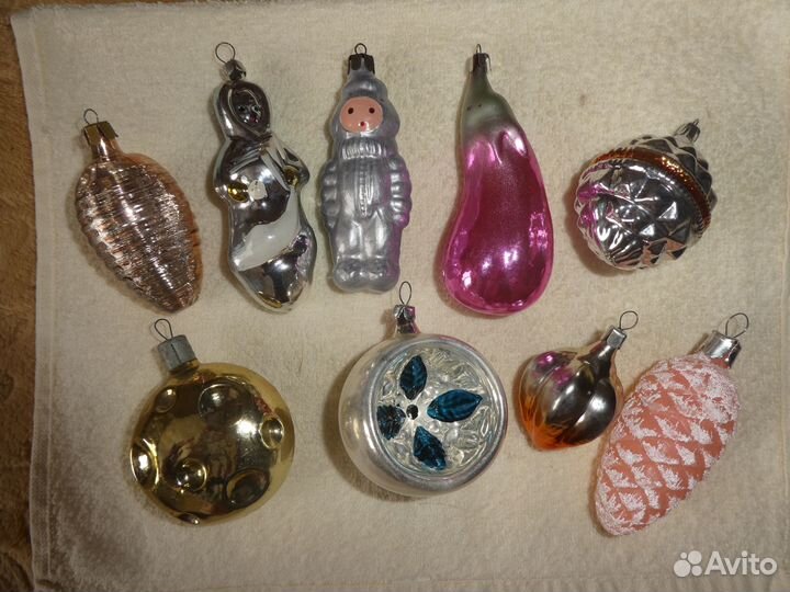 Елочные игрушки СССР одним лотом