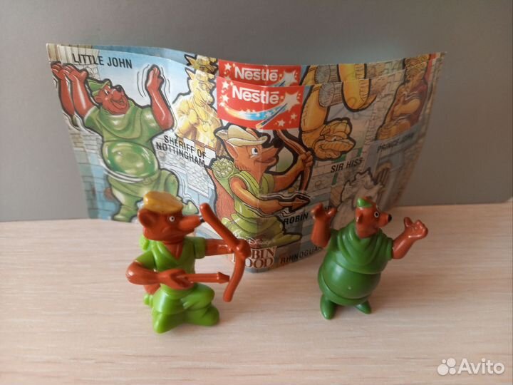 Игрушки из разных серий нестле