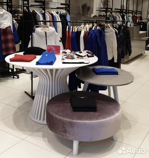 Столы большие овальные и круглые