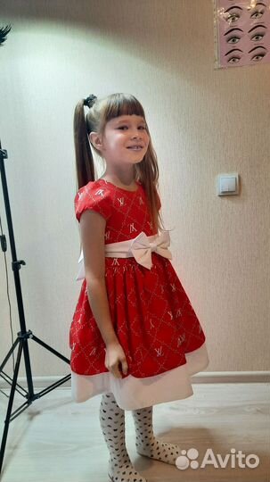 Платье для девочки hm 116 122