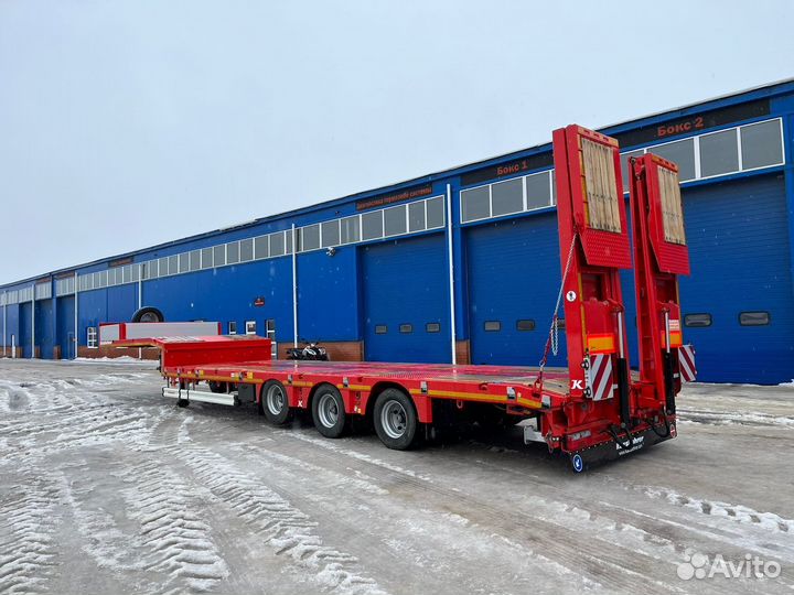 Полуприцеп трал (тяжеловоз) Kassbohrer LB3E, 2024