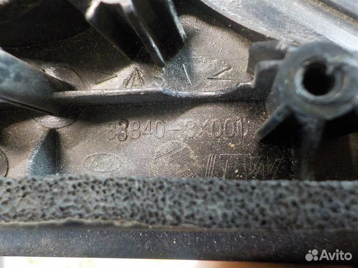 Накладка двери задней правой Hyundai Elantra (MD