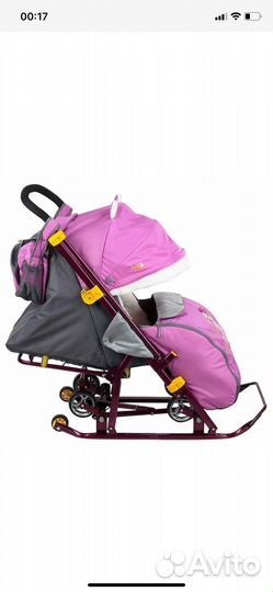 Санки коляска ника 7-2