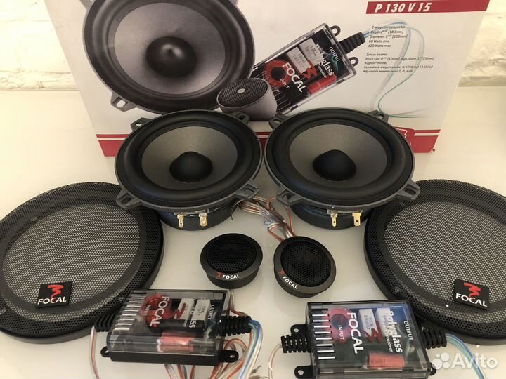 Focal P 130 V15 новые 4 динамика SQ
