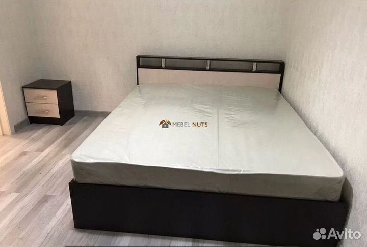 Кровать двуспальная 140х200 с ящиками