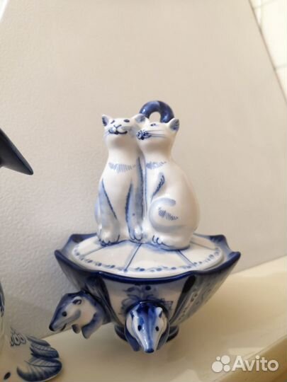 Статуэтки Гжель