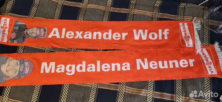 Шарфы Сб.Германии DSV Magdalena Neuner-wolf