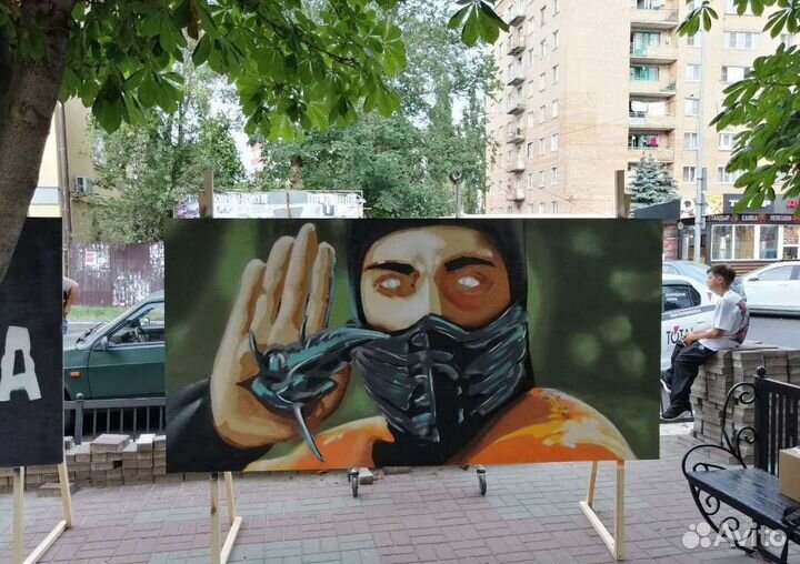 Роспись стен, граффити оформление