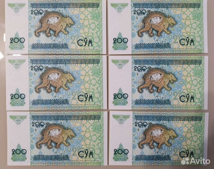 Банкноты Республики Узбекистан