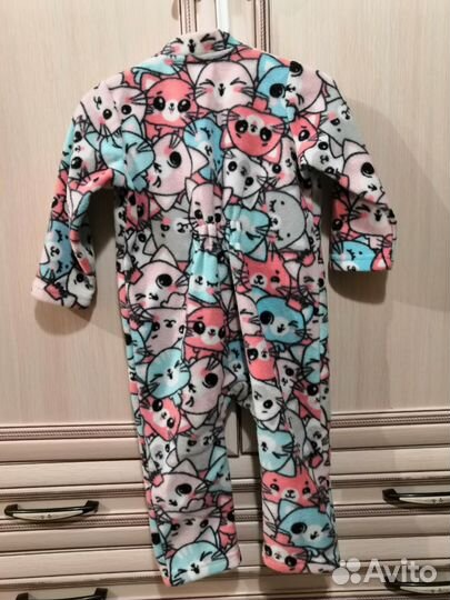 Флисовый комбинезон