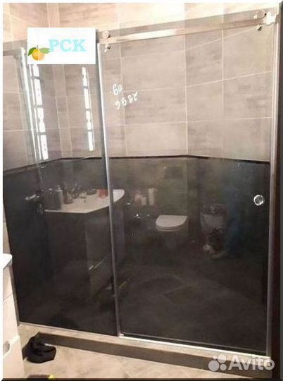 Душевые из стекла