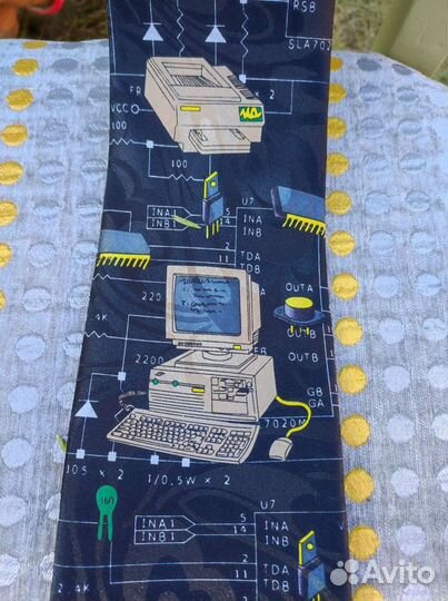 Галстук для программистов шёлк