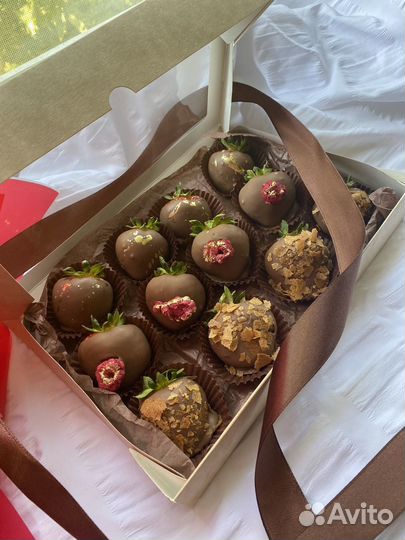 Клубника в шоколаде