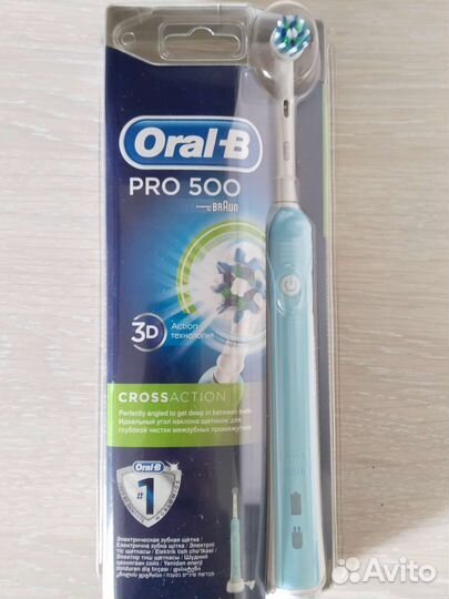 Новая зубная щётка Braun Pro 500