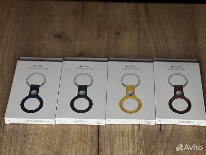 Leather Key Ring For AirTag