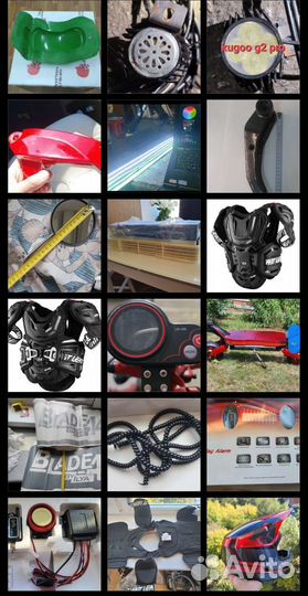 Зч тюнинг электросамокат teverun,куго, nami и т.п