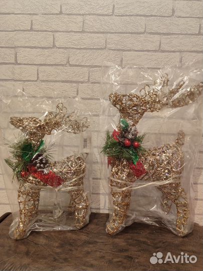 Новогодний олень