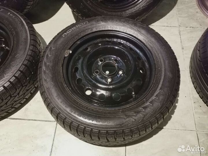 Штамп R-15 Kia на Nokian Hakkapeliitta 7 (195/65)