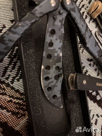 Тренировочный нож бабочка