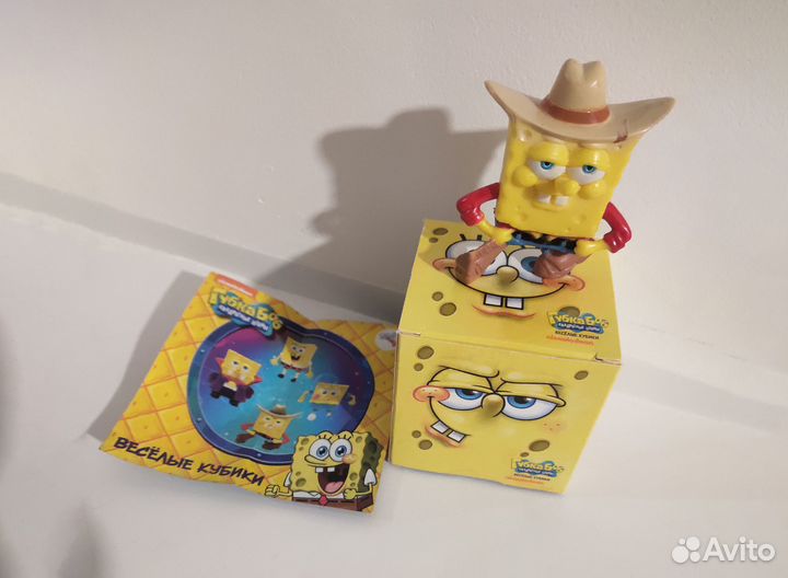 Фигурки Губка Боб (Веселые кубики 2018) 5/8
