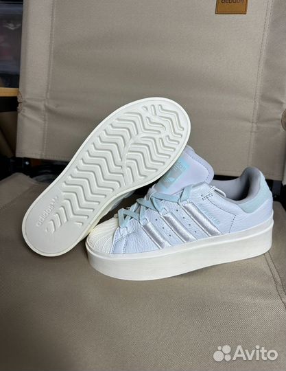 Adidas Superstar Bonega White Almost Blue