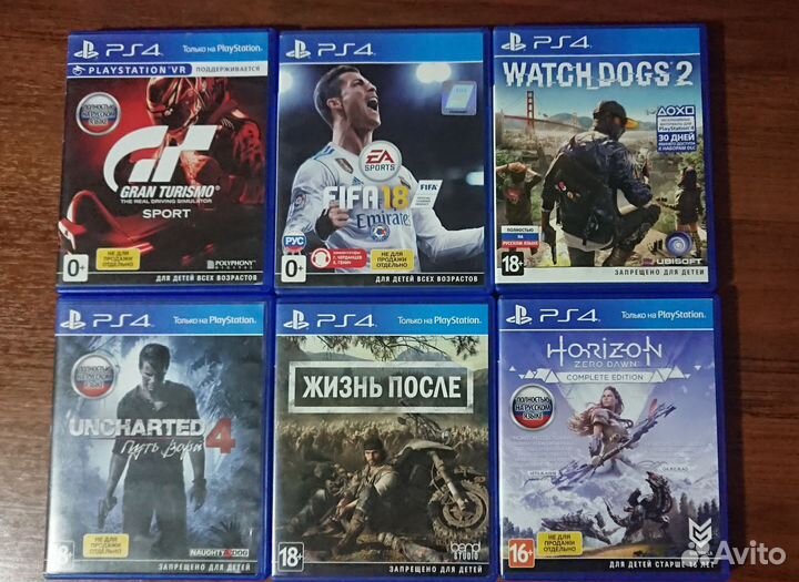Игры для приставок ps4