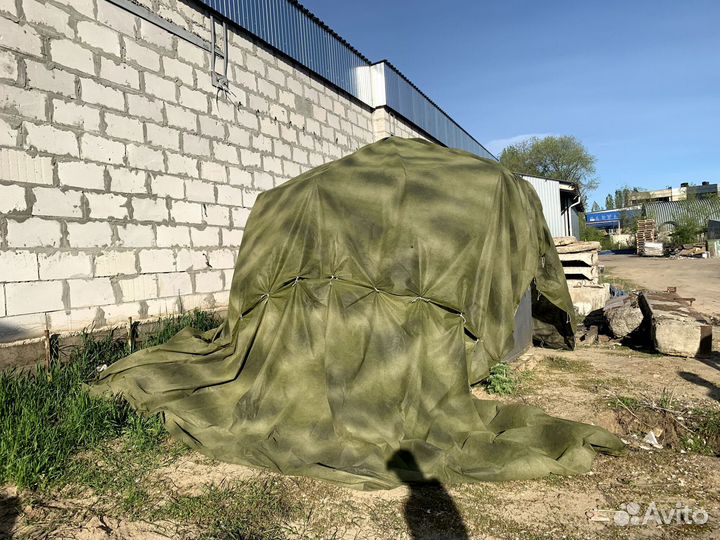 Масксеть сеть военная маскировочная тент 2 стороны