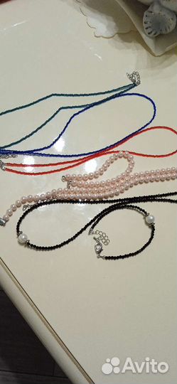 Колье с браслетом