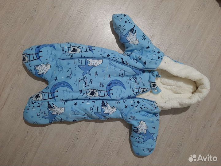 Конверт на выписку зимний