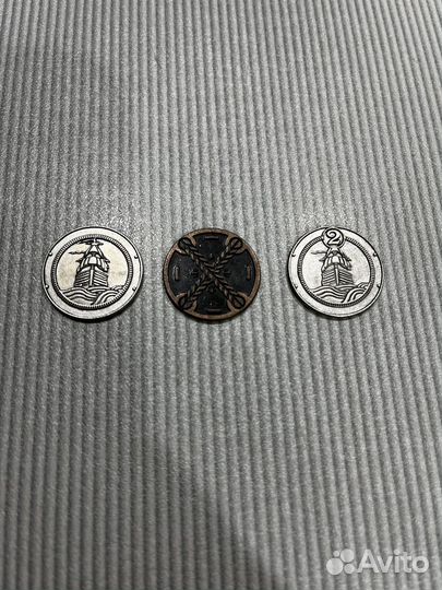 Монетки Магнит, Пятёрочка, Завры 2