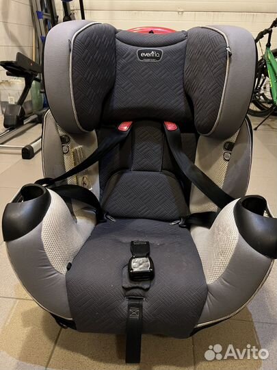 Детское автокресло isofix evenflo б/у
