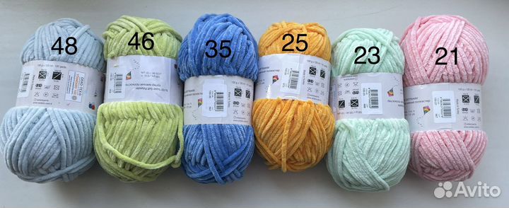 Плюшевая пряжа Wolans banny baby (Банни Бэби)