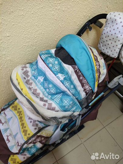 Санки коляска ника 7-7