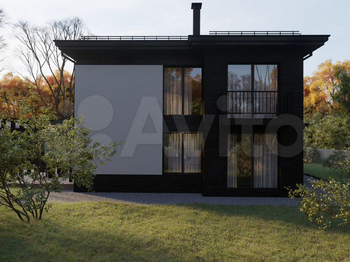 Коттедж 229 м² на участке 15 сот.