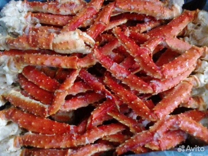 Краб Crab рыба горбуша сёмга