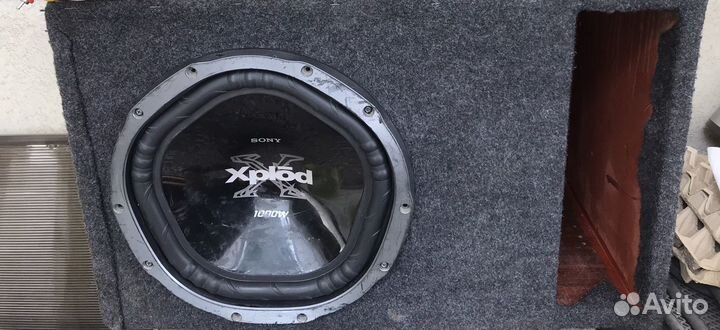 Сабвуфер sony xplod 1000w