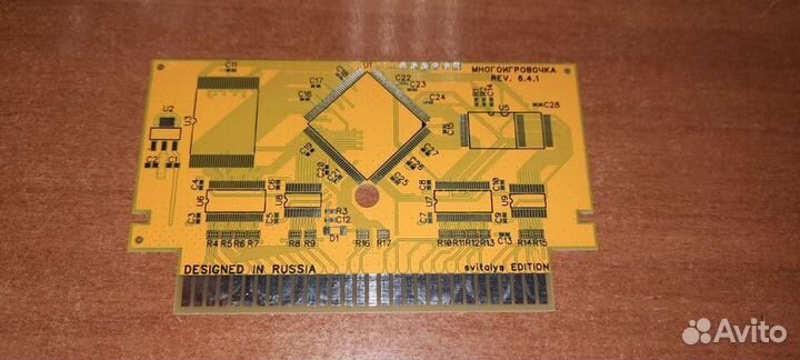 Многоигровочка fc, dendy плата для сборки дефект