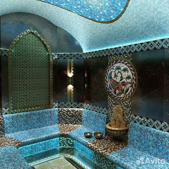 Купол парус в хамам