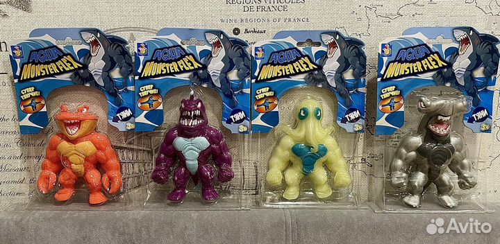 Оригинальные игрушки monster flex «Aqua серия»
