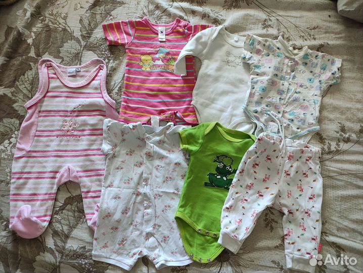 Вещи пакетом для девочки 56