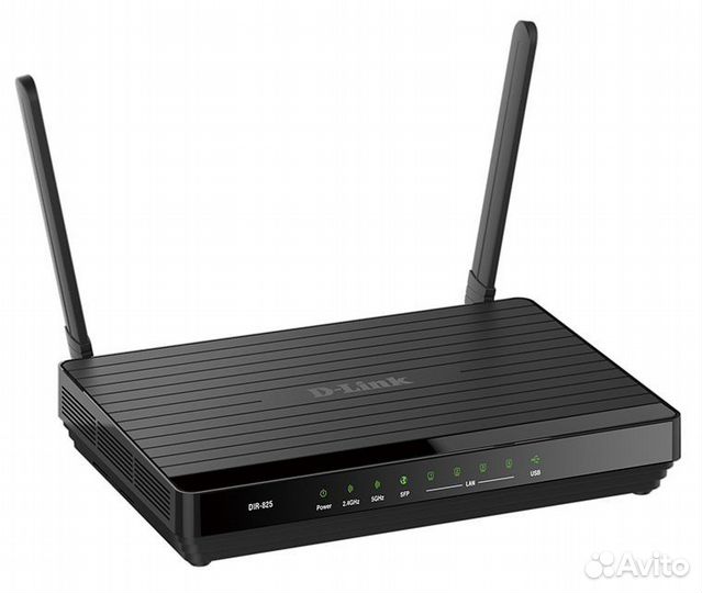 Wi-Fi роутер D-Link DIR-825/ACF, AC1200