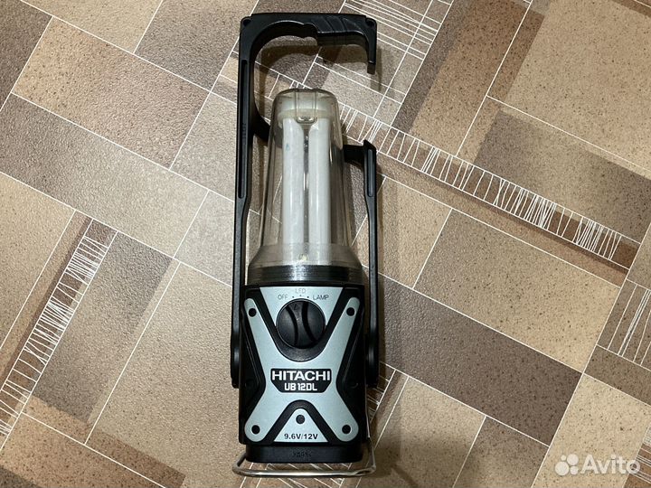 Фонарь аккумуляторный hitachi UB 12DL