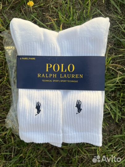 Носки Polo Ralph Lauren 6 пар