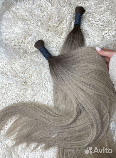 Волосы натуральные, 40см, надёжно