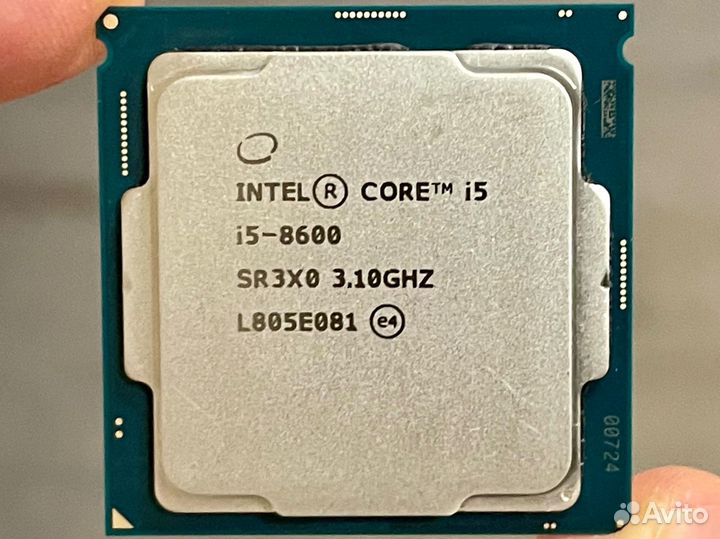 Процессор intel core i5 8600