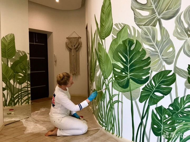 Роспись стен и любых покрытий