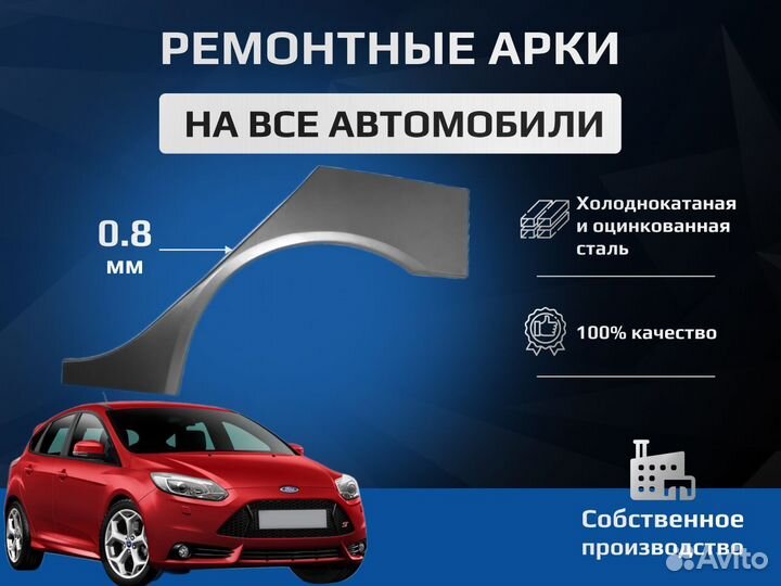 Ремонтная арка Audi A6 (C7)