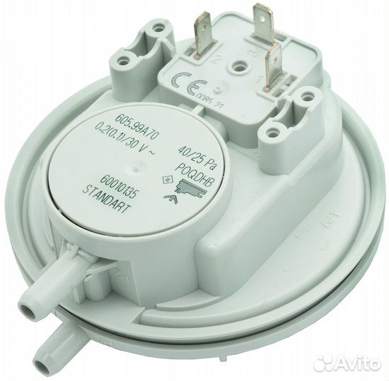 Датчик давления воздуха (прессостат) 40/25 Pa для