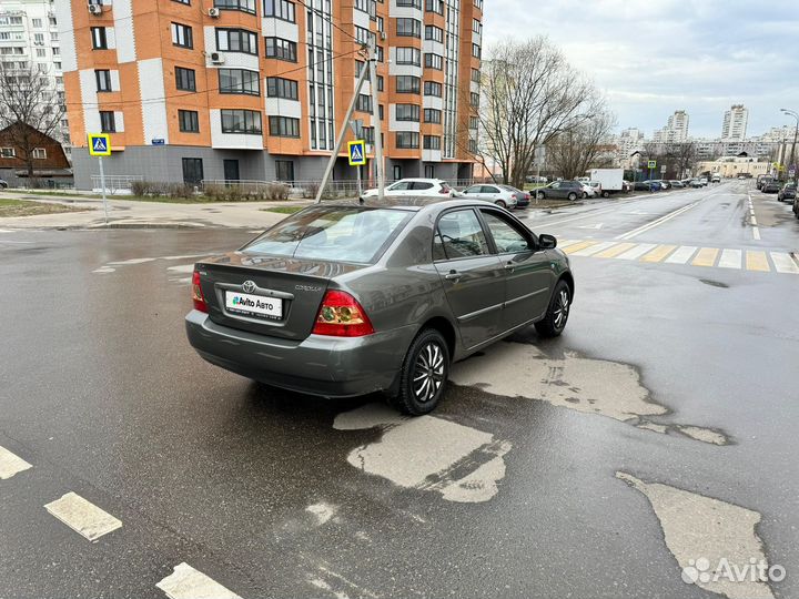 Toyota Corolla 1.6 AT, 2006, 199 000 км
