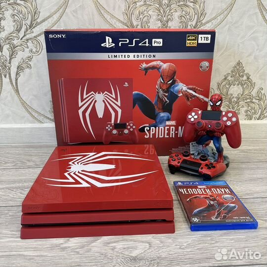 Sony PS4 Pro 1Tb Limited Edition / Человек Паук